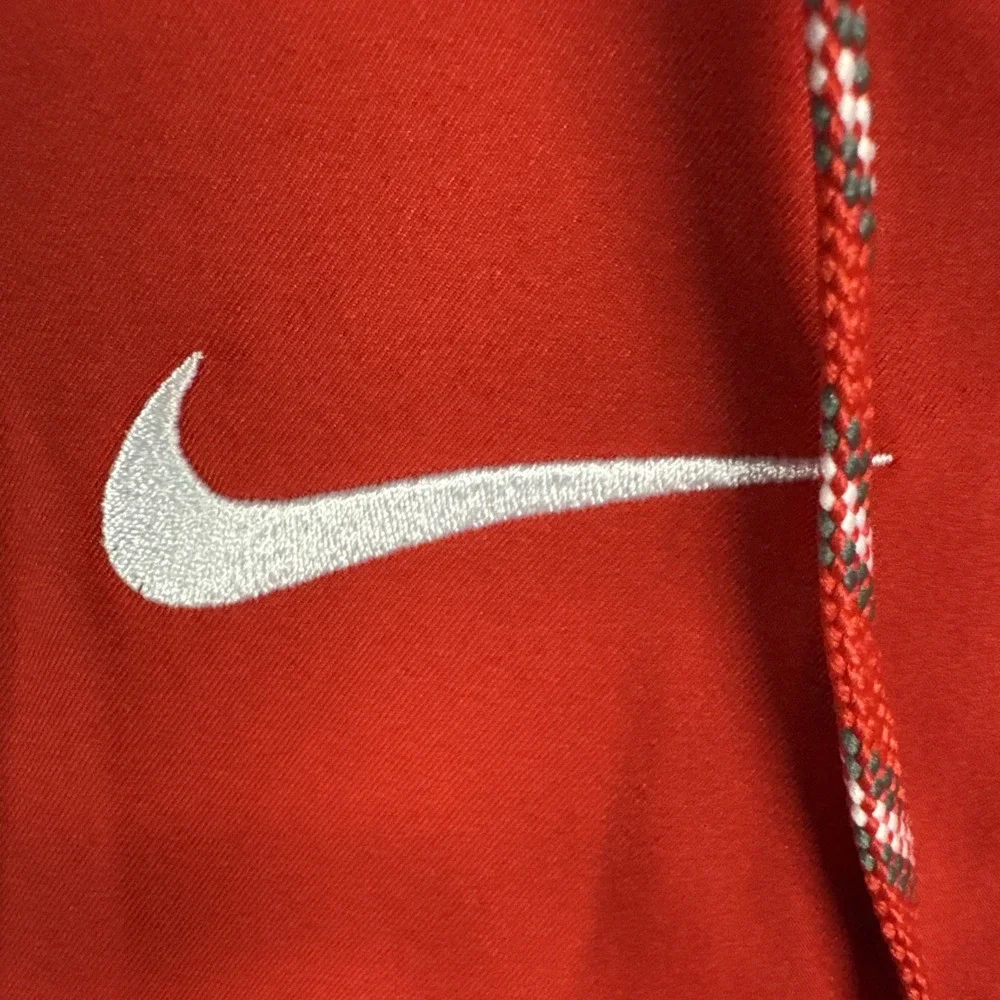 Nike Team Training Jacket Womens Medium Red Czech Republic Ceska Full Zip Sports